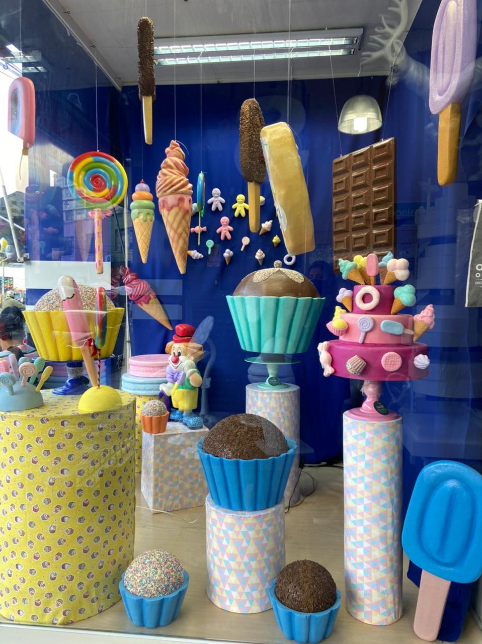 Vitrine Sorveteria